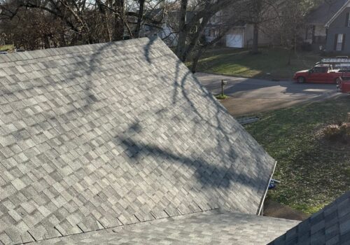 "Completed roof replacement in Franklin TN by Quality RRC"