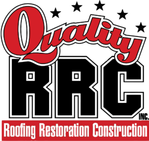 "Quality RRC roofing company logo"