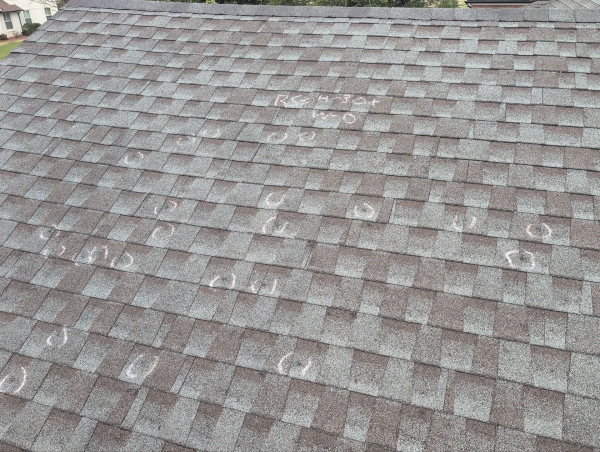 Roof storm damage roof replacement