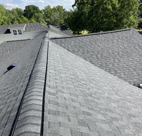 Roof replacement in Franklin completed by Quality RRC