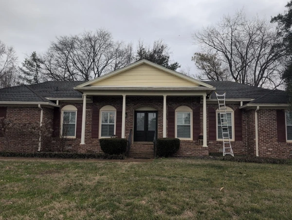 Roof replacement home in Franklin TN before Quality RRC new roof installation