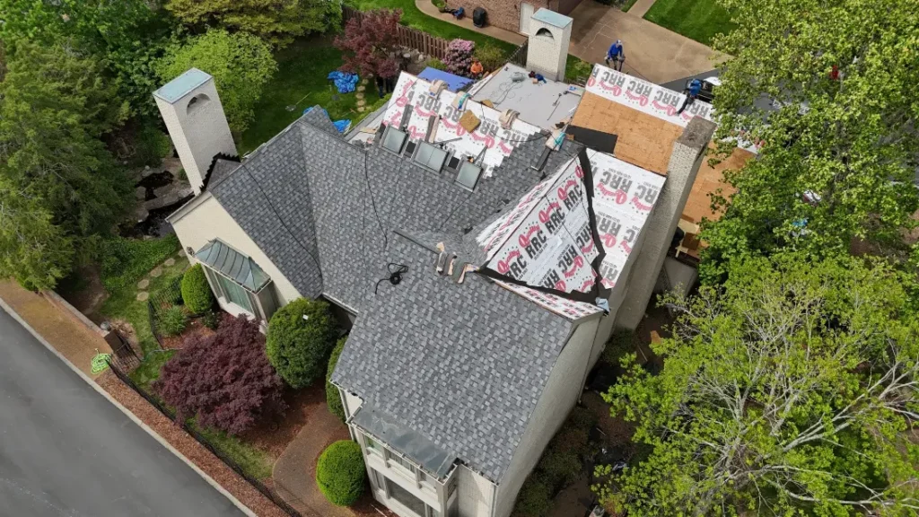 Roof repair in Franklin TN by Quality RRC